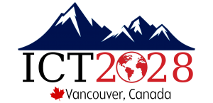 Logo featuring Vancouver Rockies for ICT2028 in Vancouver, Canada